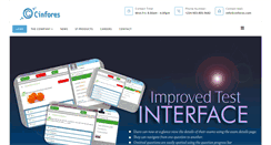 Desktop Screenshot of cinfores.com